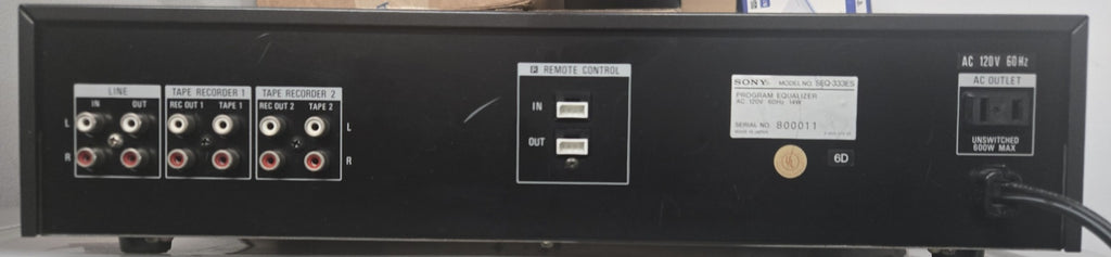 Sony SEQ-333ES