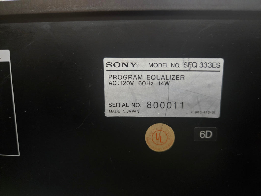 Sony SEQ-333ES