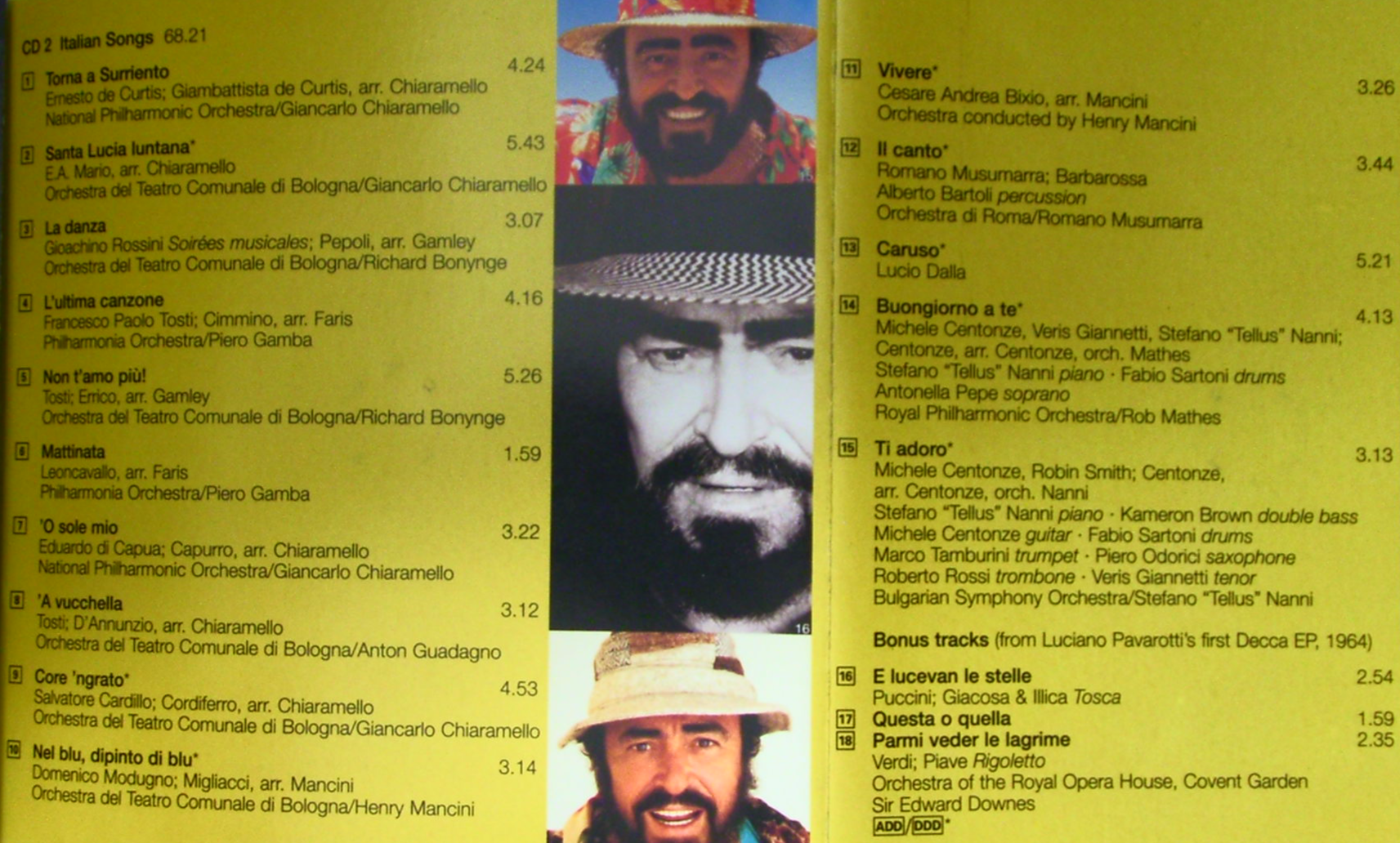 Luciano Pavarotti - The Best 475 681-6